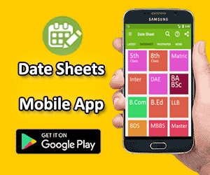 Date Sheets App